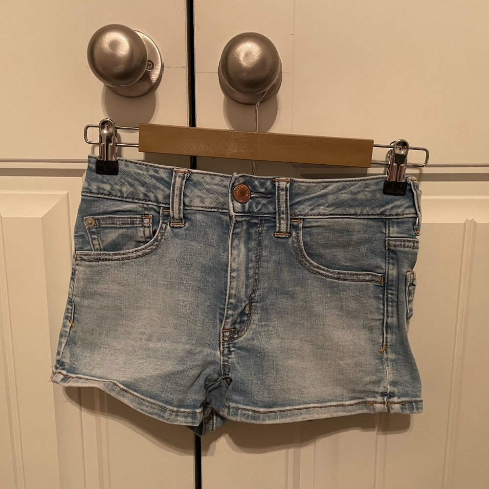American Eagle "Hi-Rise Shortie" Shorts